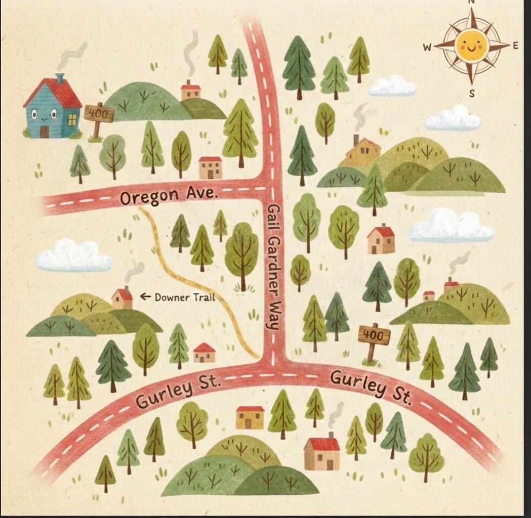 Map to Straight Edge Barbershop